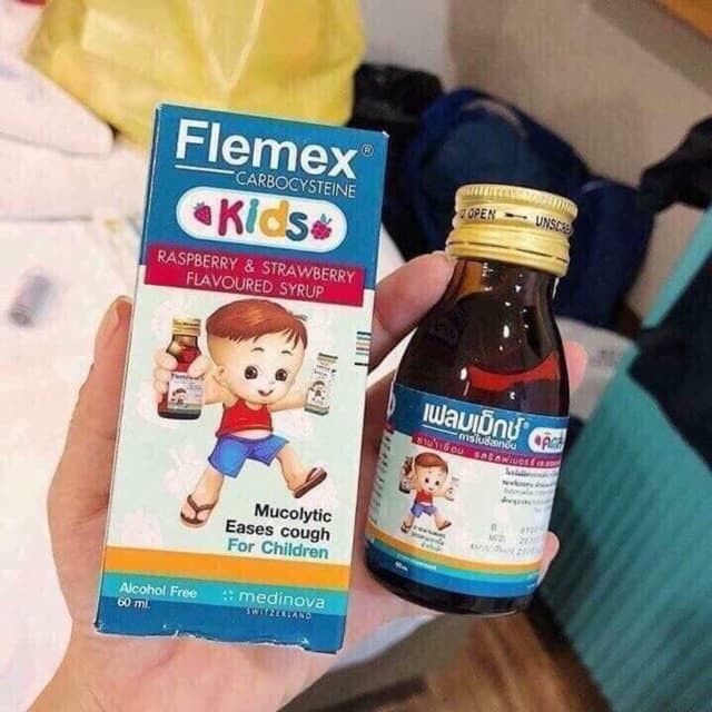 siro giảm ho nhanh flemex thái lan