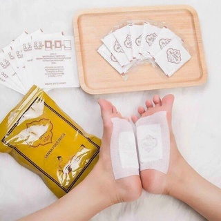 Túi 10 miếng dán thải độc chân Lanna Foot Patch Thái Lan