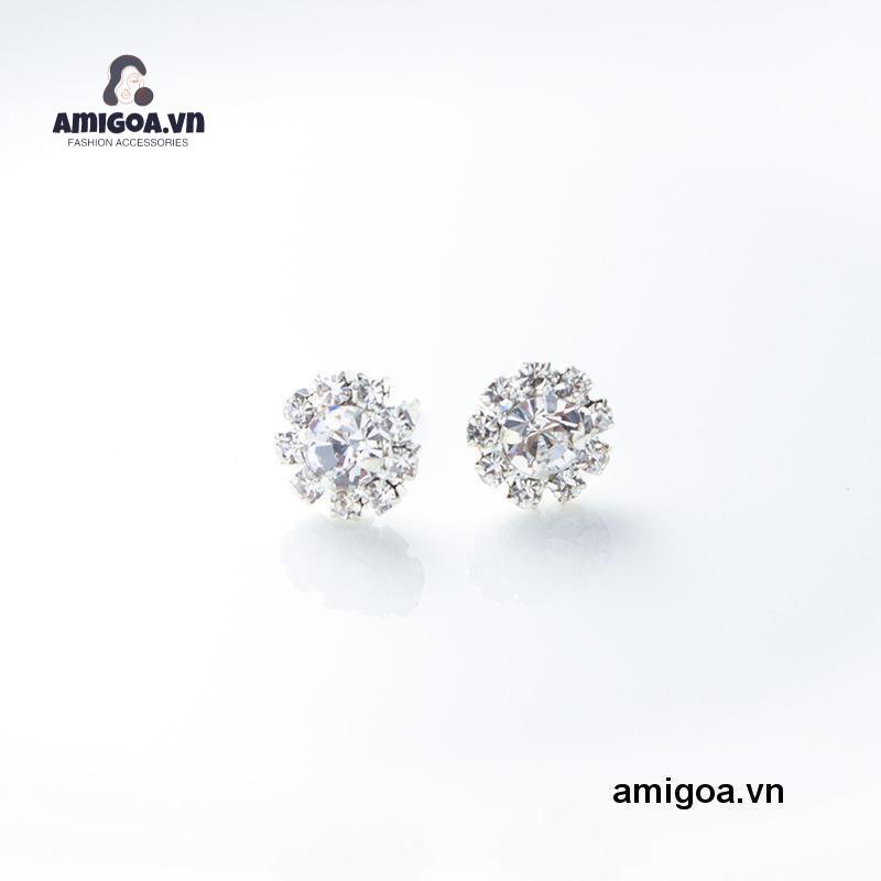✨✨huyên tai hoa hướng dương đính đá Zircon phong cách Hàn Quốc