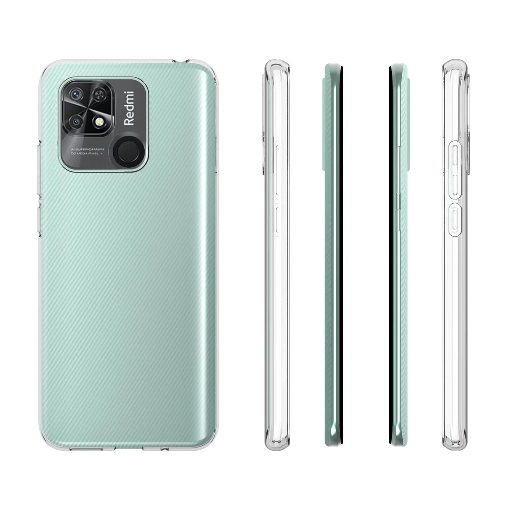 Ốp điện thoại dẻo trong suốt cho Xiaomi Redmi 12 12C A2+ A1 10C 10 9 9A 9c 9T Note 12s 12 11 11s 10 10s 9S 9 8 7 Pro Plus 8A 7A
