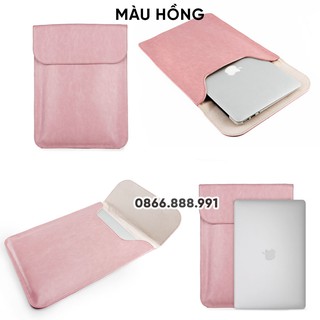 Bao Da, Túi Da Bảo Vệ Macbook Có Nắp