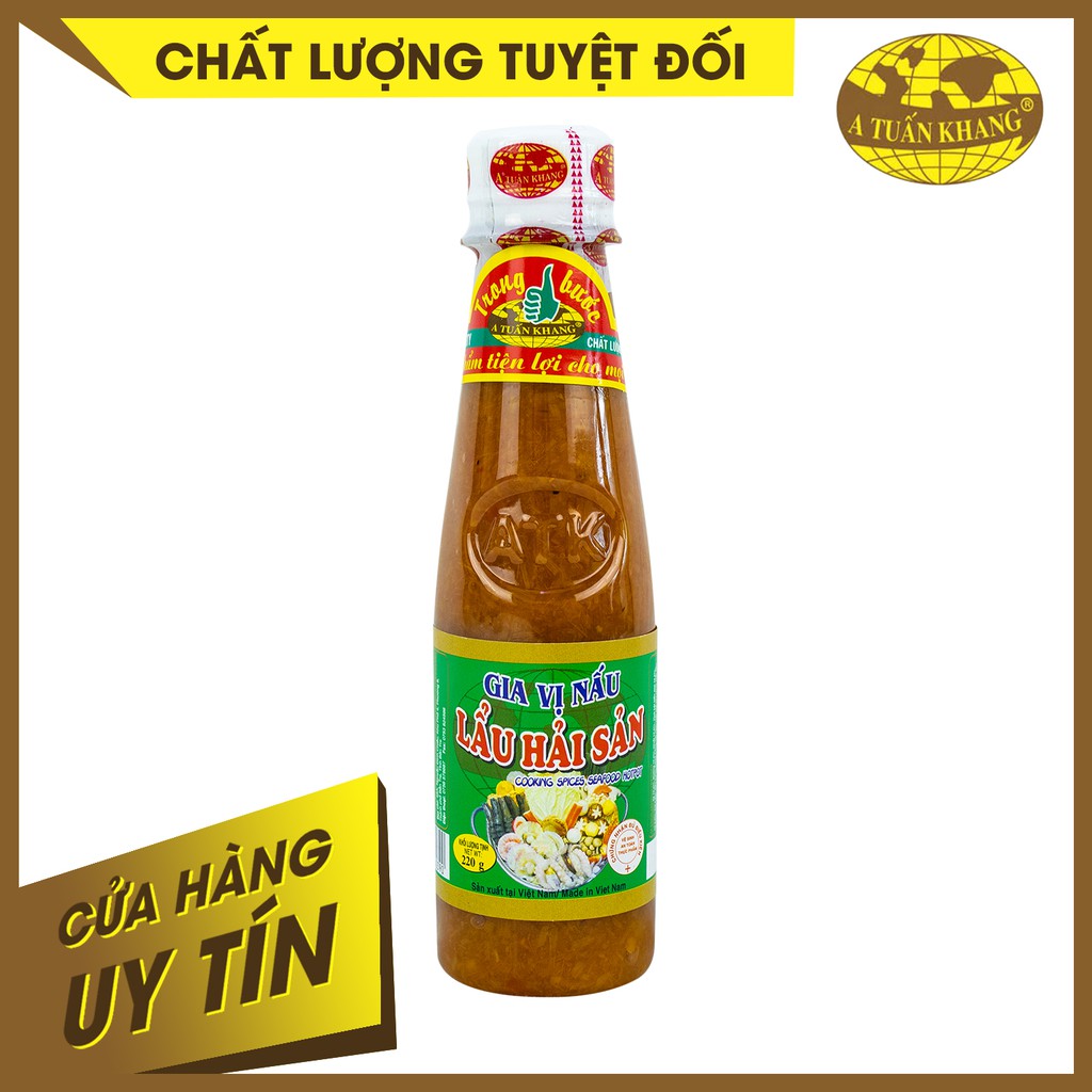 Gia vị lẩu hải sản A Tuấn Khang 220g