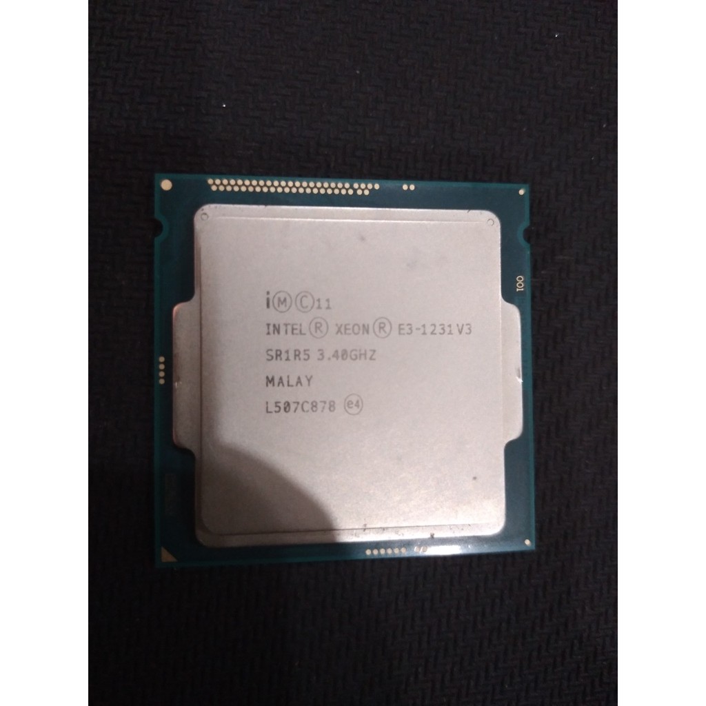 CPU Xeon E3 1231 v3 mạnh ngang i7 4770