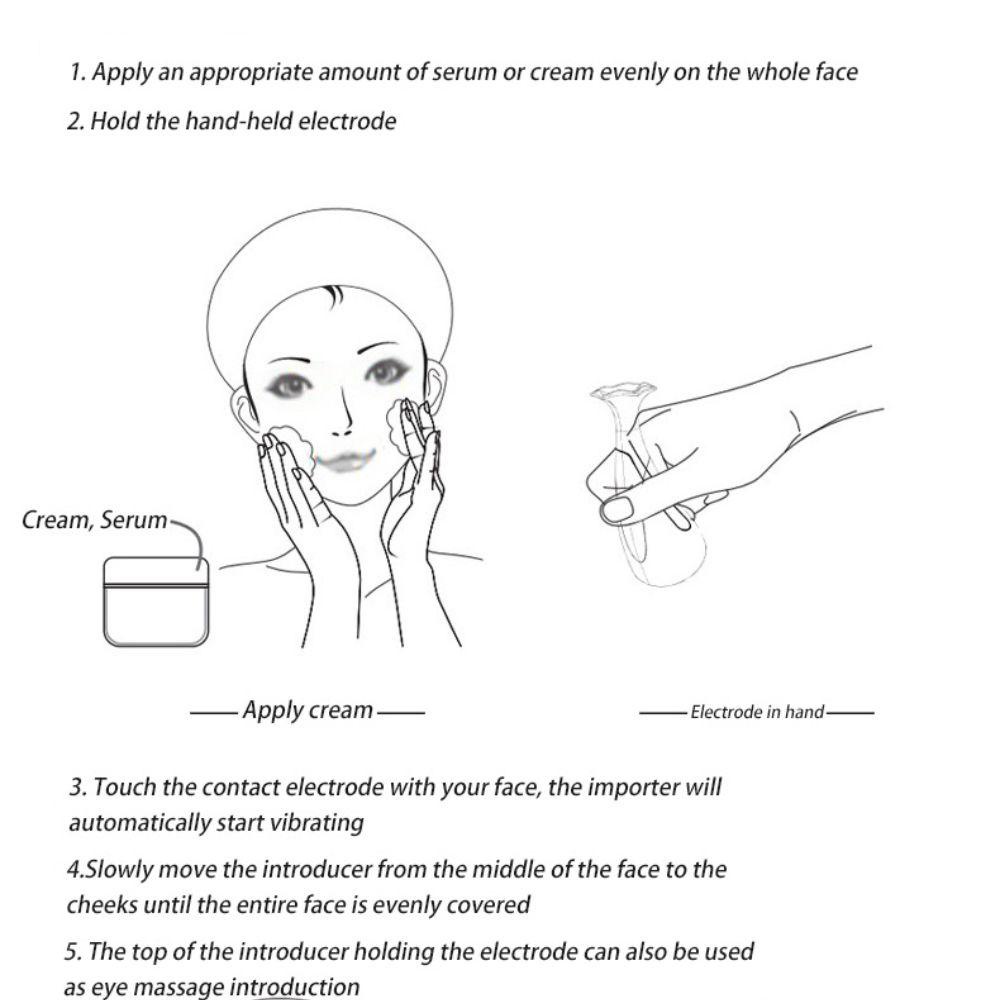 ANEMONE Thiết Bị Làm Săn Chắc Da Cải Thiện Mụn Trứng Cá Cải Thiện Bọng Mắt Làm Đẹp Cho Nữ