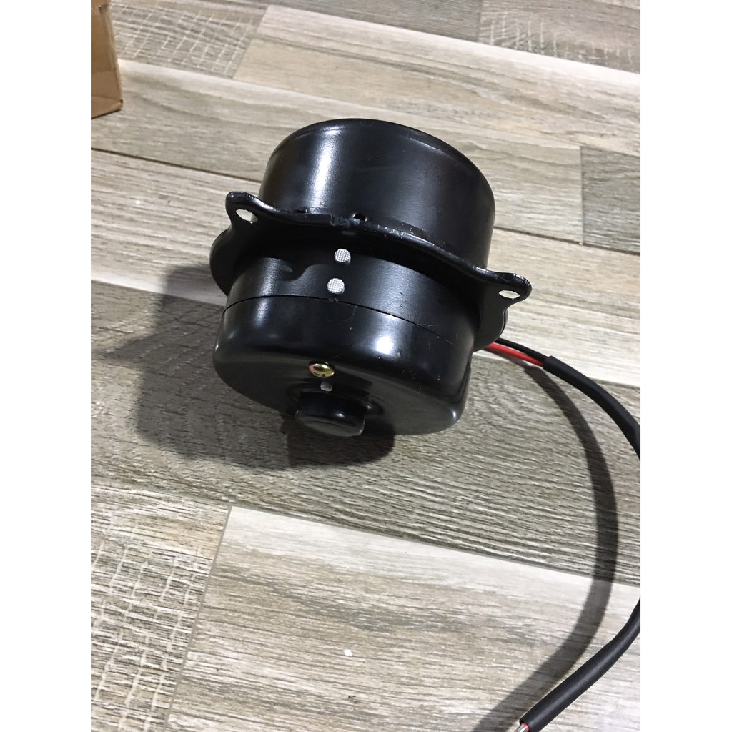 Sản phẩm gia đình làm: Mô tơ quạt dàn nóng lồng sắt M60 120W chạy điện 12v 24v