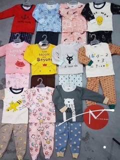 Combo 5 Bộ nỉ cho bé