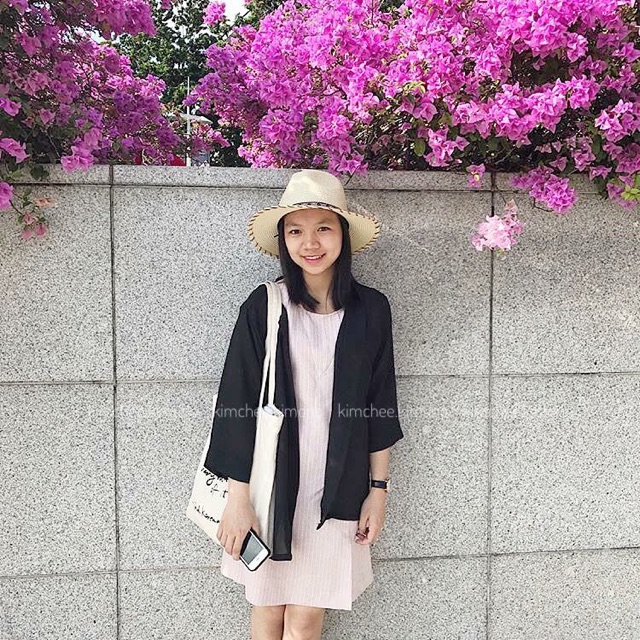 Áo kimono đen trơn | BigBuy360 - bigbuy360.vn