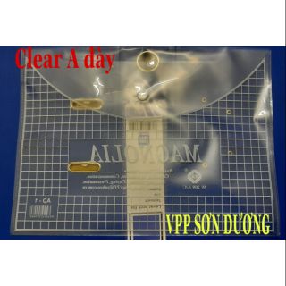 COMBO 20 TÚI BÌA CÚC (CLEAR) ĐỰNG GIẤY A4 KHỔ A  LOẠI DÀY