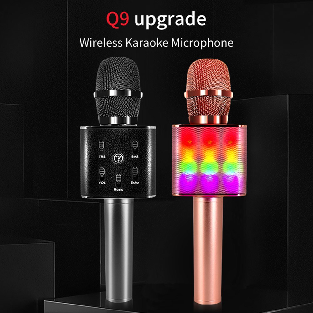 Micro Cầm Tay Q9 Hát Karaoke Cổng Usb