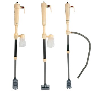 [ CÓ VIDEO ] 3 Máy Hút Cặn Hồ Cá chạy điện và pin AS615A - AS615B đa năng 2 IN 1 loại tốt