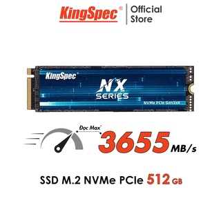 Mua  Mã BMBAU300 giảm 10% đơn 499K  Ổ cứng SSD KingSpec 512GB   M2 PCIe NVMe | NX 512 - Hàng Chính Hãng