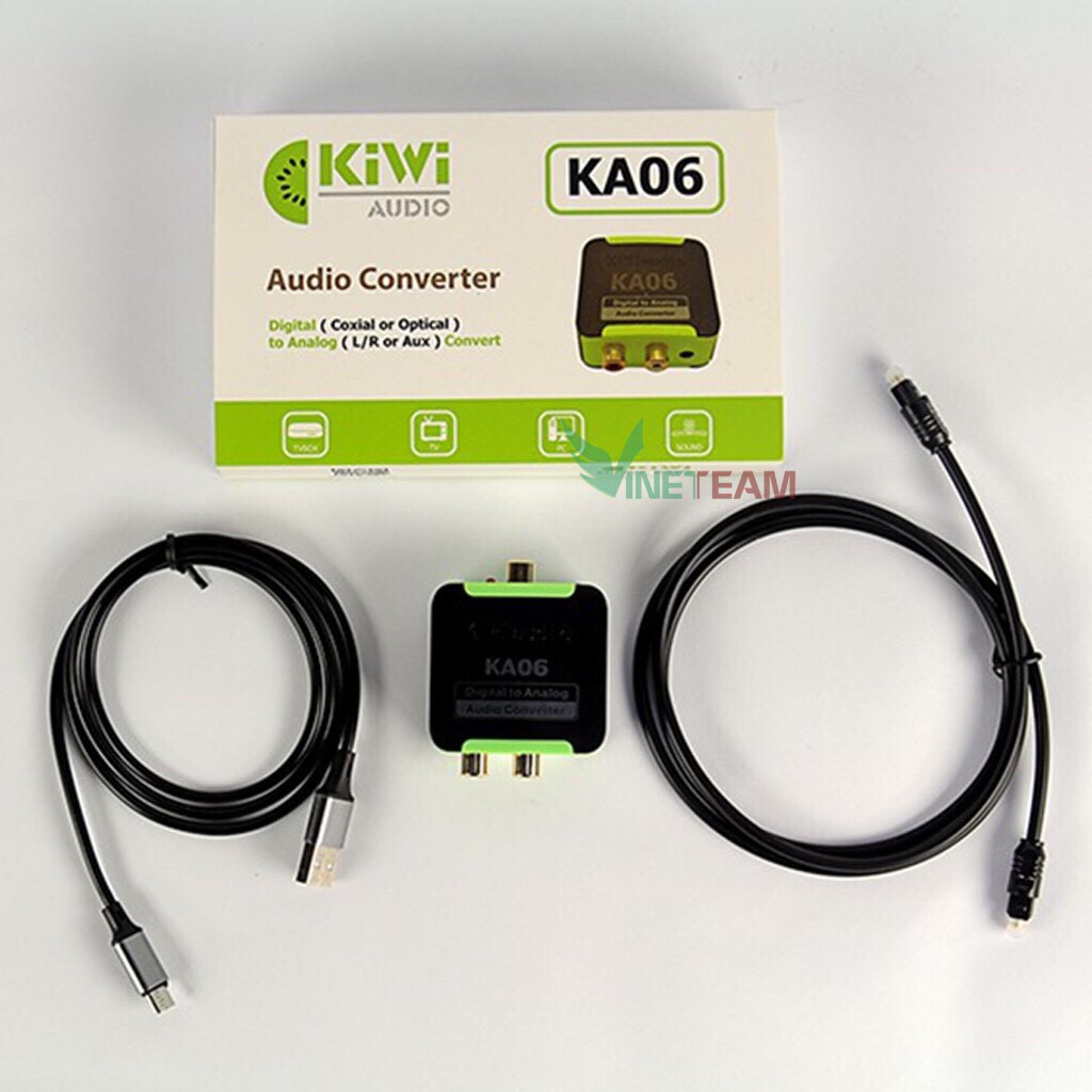Bộ chuyển Âm thanh Optical sang AV KIWI KA06