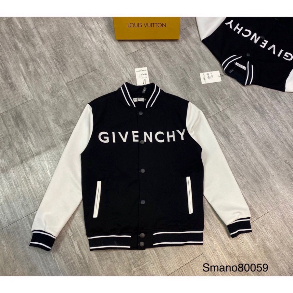 & + ** Áo Bomber , Áo Khoác Ngoài Thêu Chữ Ngực Tay Da Cho Nam Nữ Hot 2021 ** + &