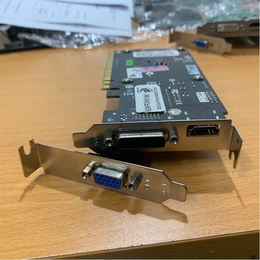Card màn hình VGA GeForce GT 730 2GB hàng tháo máy chuyên lắp cho máy đồng bộ Dell, HP size SFF