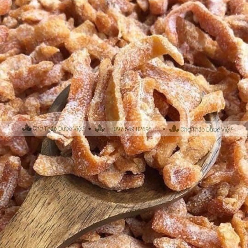 Mứt trần bì, Mứt vỏ cam, vỏ quýt - Chợ Thảo Dược Việt