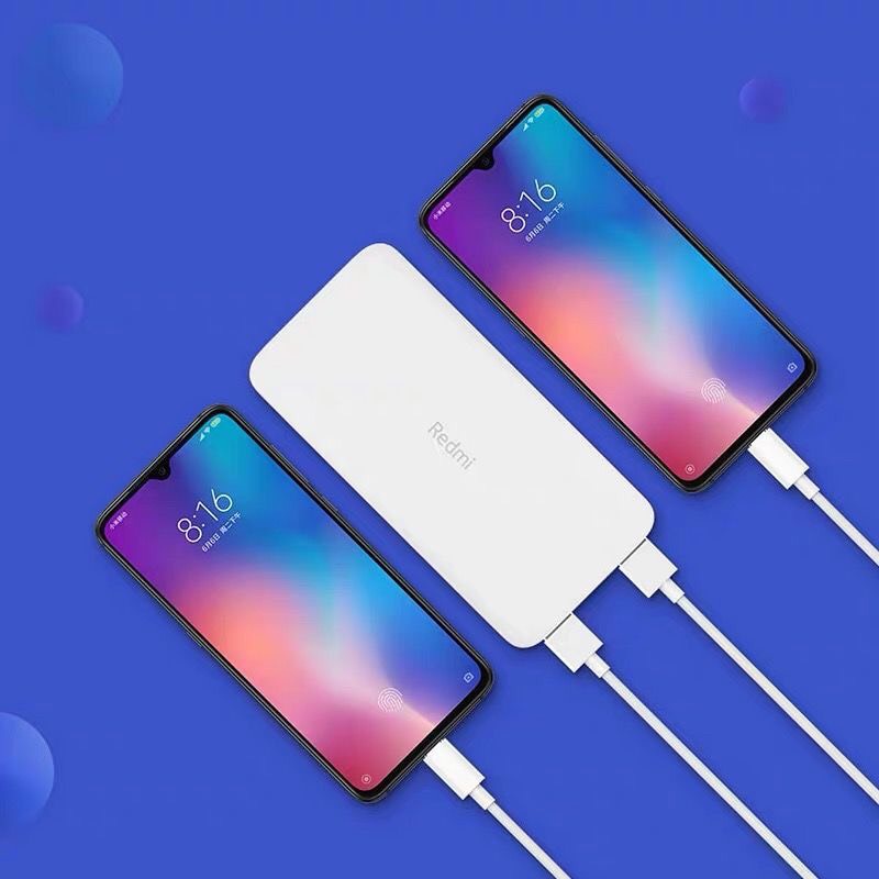 Sạc dự phòng Xiaomi Redmi 10000mAh và 20000mah PB100LZM BẢO HÀNH CHÍNH HÃNG 6 THÁNG 1 ĐỔI 1