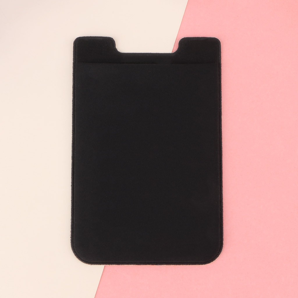 ⭐Elastic Phone Wallet RFID Credit ID Card Holder Adhesive Pocket Sticker Lycra