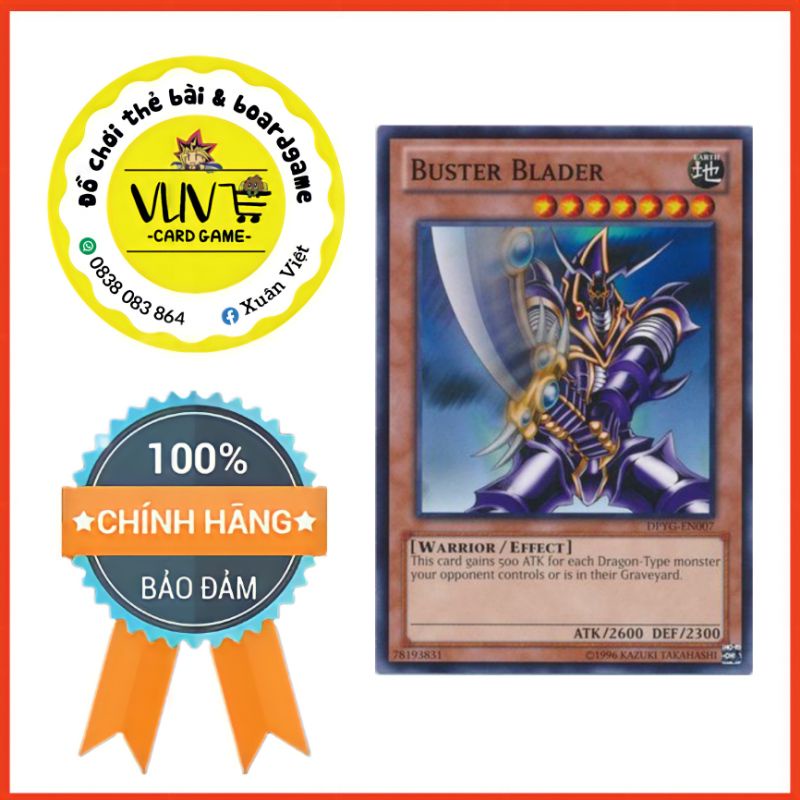 [FREESHIP] thẻ bài yugioh BUSTER BLADER