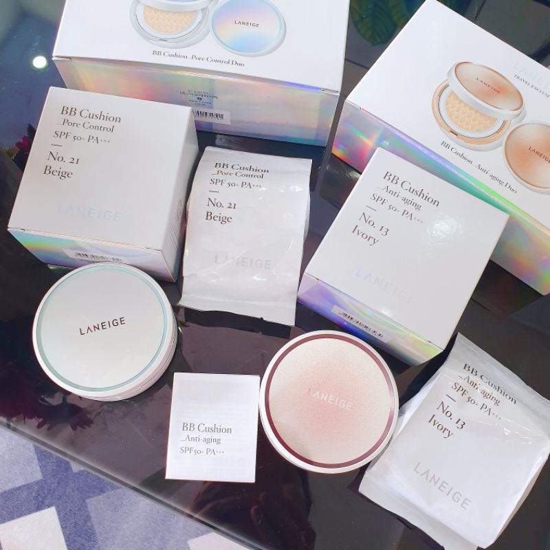 [Chuẩn Auth] Phấn nước Laneige BB Cushion Pore Control / Anti Aging SPF50+ PA+++ | BigBuy360 - bigbuy360.vn
