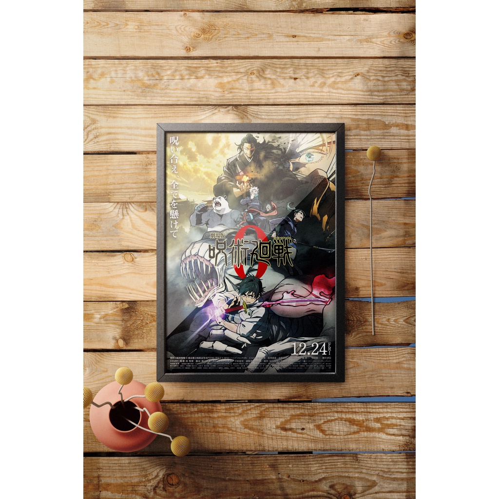 Khung Poster treo tường Anime Jujutsu Kaisen - Poster RT Store