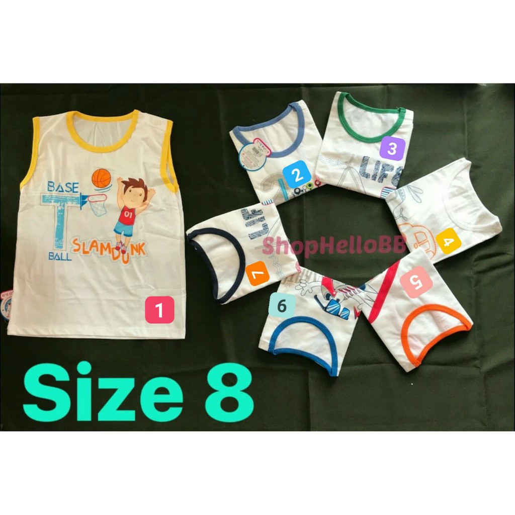 ÁO SÁT NÁCH HELLO BB đủ size 1-10 (bé 6-29kg)