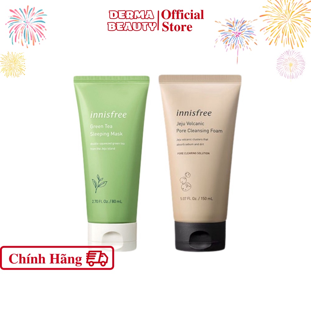 Sữa Rửa Mặt Innisfree Green Tea Foam Cleanser Không Gây Khô Da 150ml