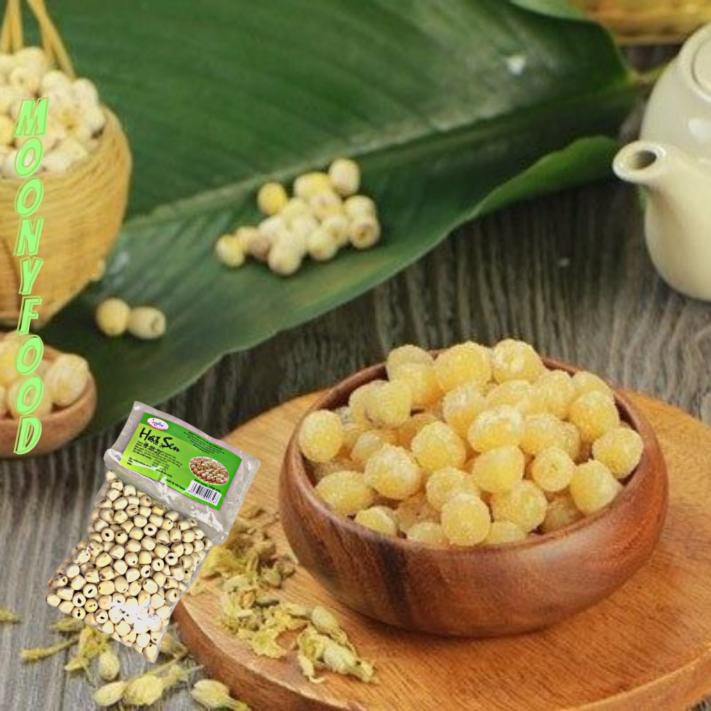 Hạt Sen Bắc Sấy Khô Thơm Ngon Nguyên Chất Gói 200 Gr