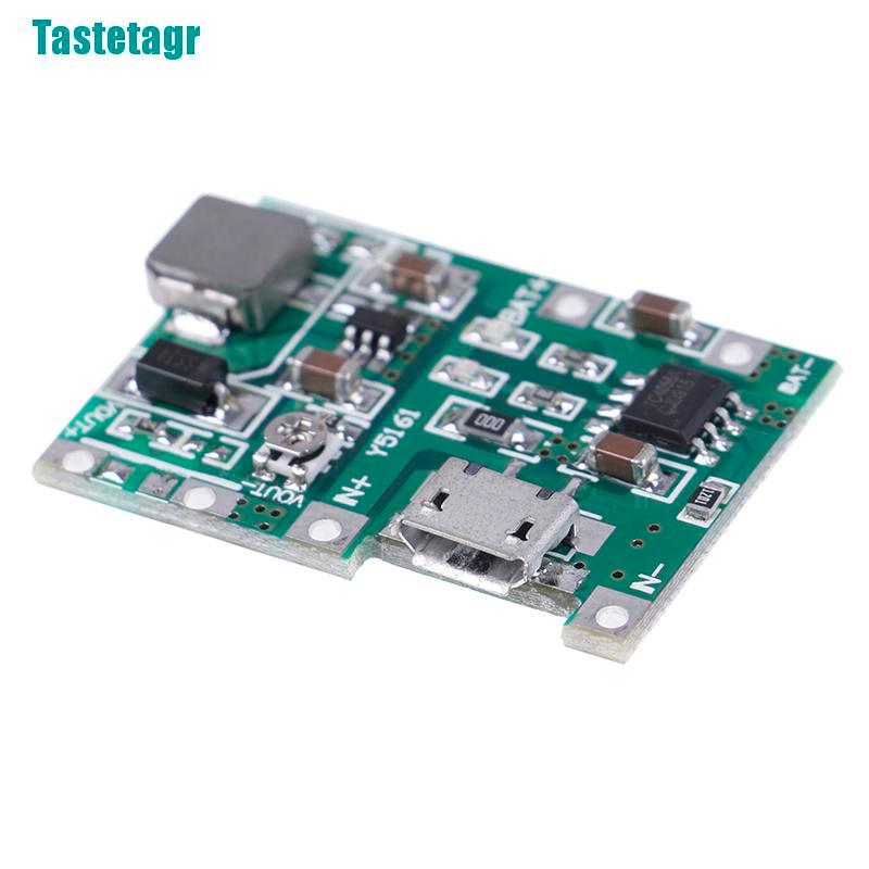 【Tastetagr】USB lithium lipo 18650 battery charger 3.7V 4.2V to 5V 9V 12V 24V step up module