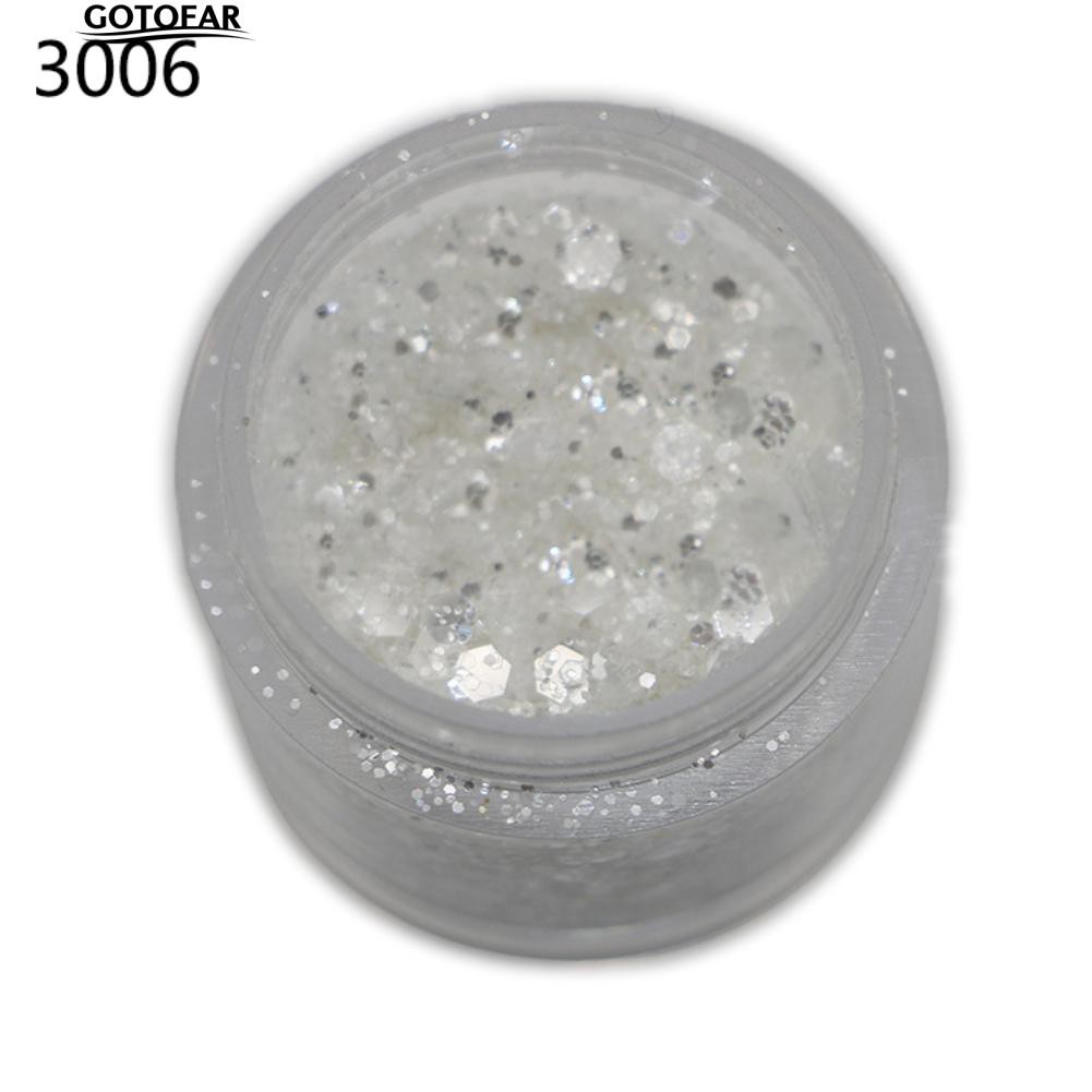 Hộp bột nhũ kim tuyến lấp lánh trang trí móng tay nghệ thuật