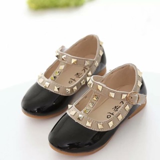 Giày bệt valentino bé gái