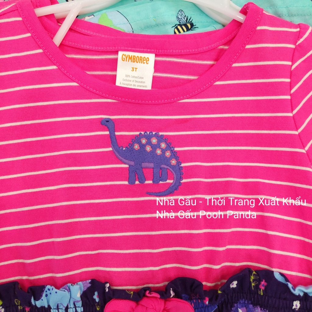 Đầm GYMBOREE hồng khủng long BG224