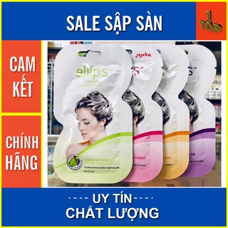 Kem Ủ Tóc Ellips Hộp 12 gói - Dưỡng Chất Nuôi Dưỡng Mái Tóc Khỏe Mạnh - Top1 pharmacy