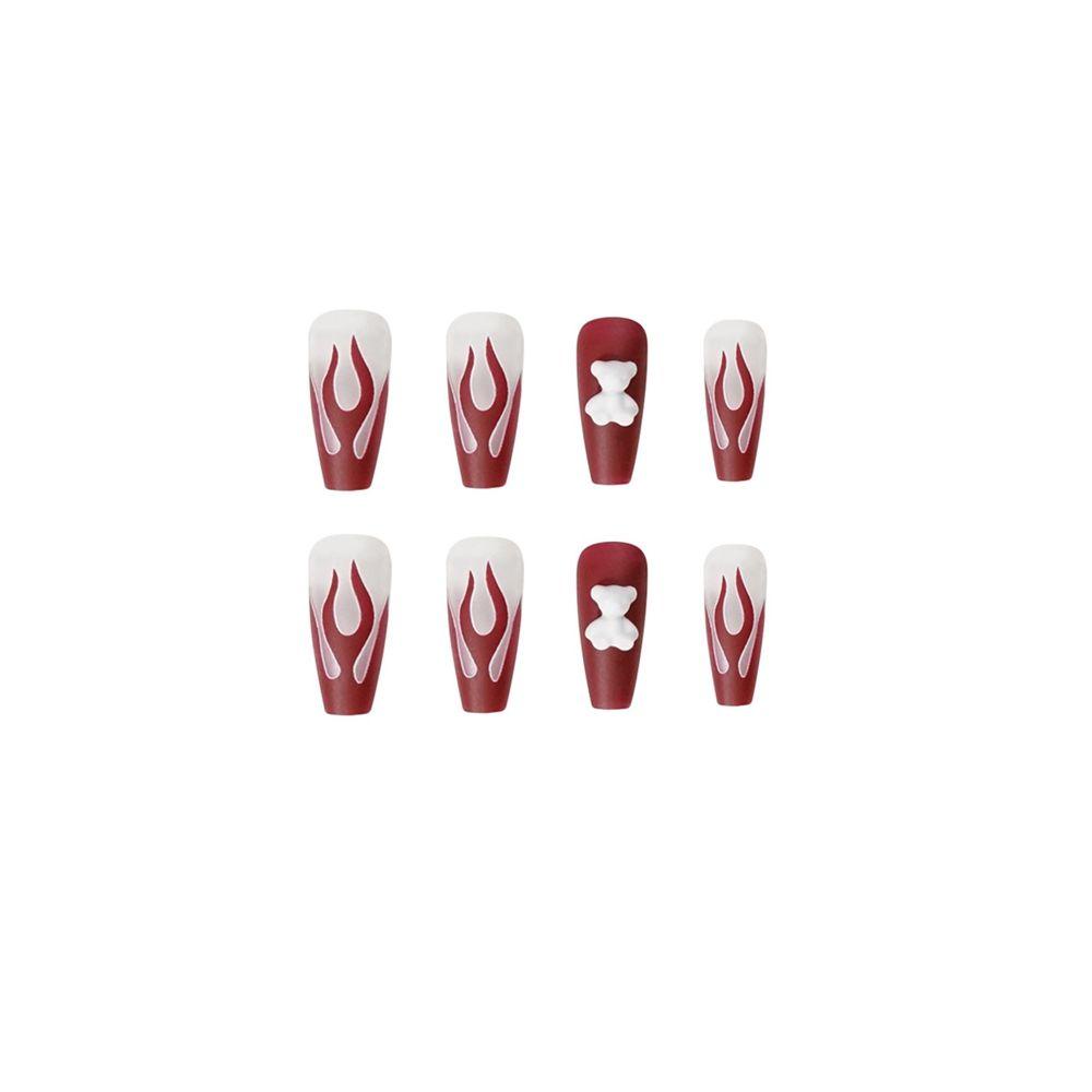 Hộp 24 Món Đồ Chơi HECCEH Chất Lượng Cao|Bộ Móng Tay Giả Múa Ba Lê