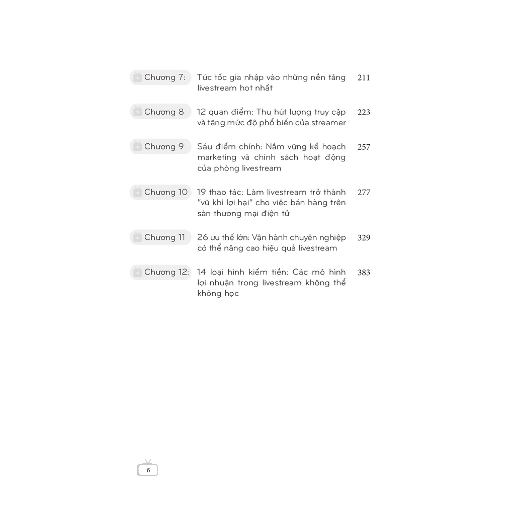 Sách - Livestream – Hướng dẫn chi tiết cách kiếm tiền từ Livestream (Chen Nanhua, Li Gehua- 1980)