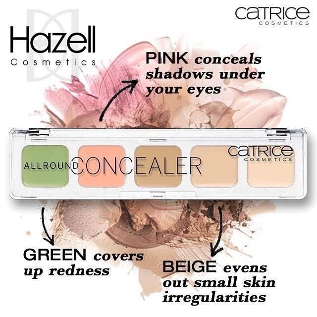 Bảng Kem Che Khuyết Điểm 5 Ô Catrice Allround Concealer