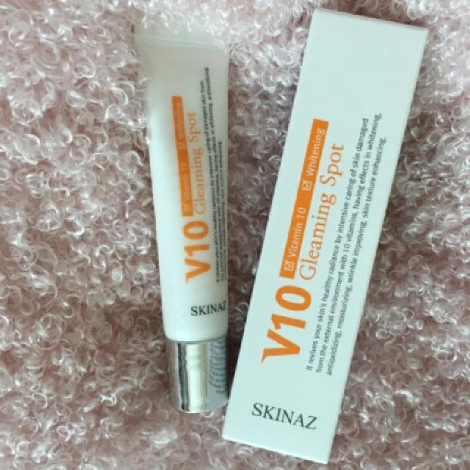 Serum Dưỡng Da Hàn quốc V10 Gleaming Spot SkinAZ Phục Hồi Da Nám