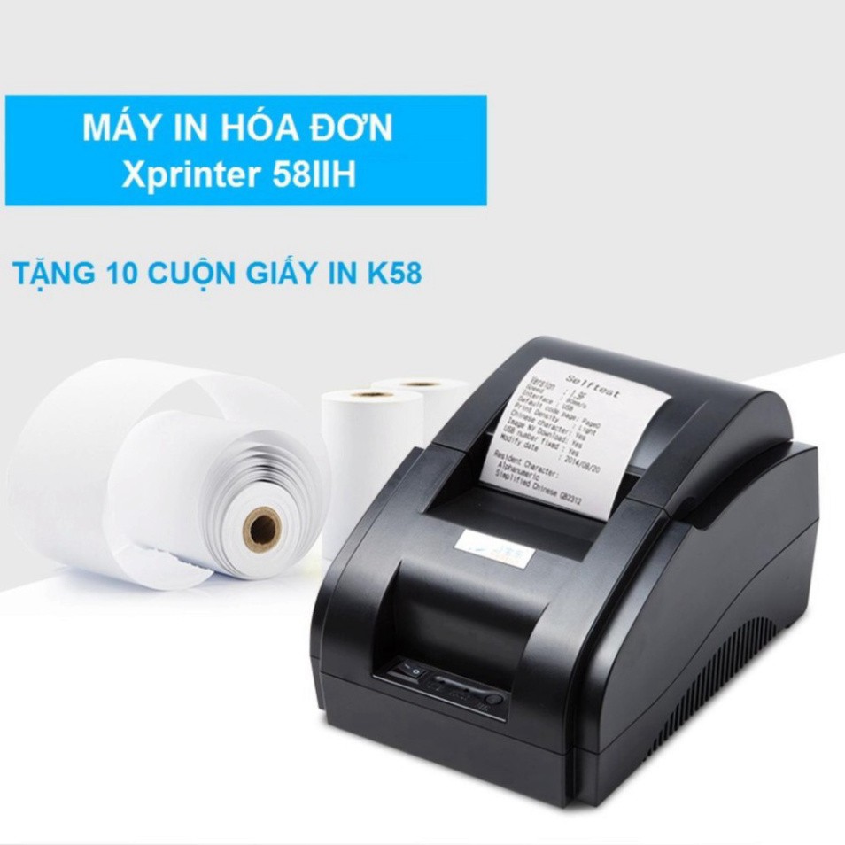 Máy In Hóa Đơn K58 Xprinter, Máy In Nhiệt | BigBuy360 - bigbuy360.vn