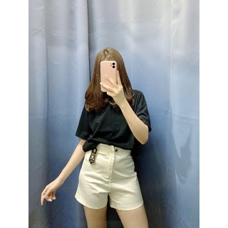 quần short kaki lưng cao chất kaki co giản