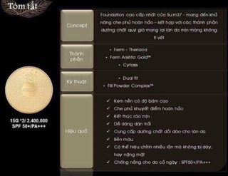 ☄☄ Lõi cushion sum37 losec summa