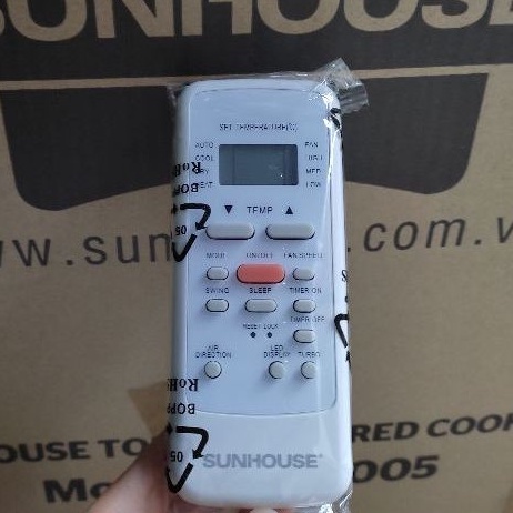 ĐIỀU KHIỂN REMOTE ĐIỀU HOÀ SUNHOUSE 09H3C3/12H3C3/18H3