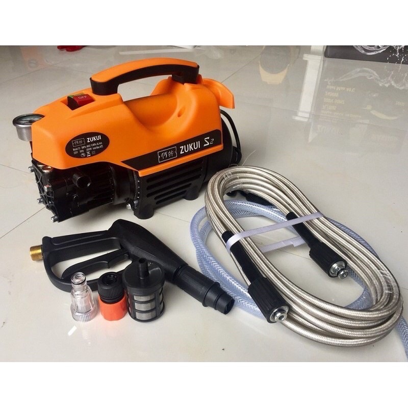 Dây cao áp dài 30m chân ren 22mm và 14mm dùng cho máy xịt, rửa xe cao áp