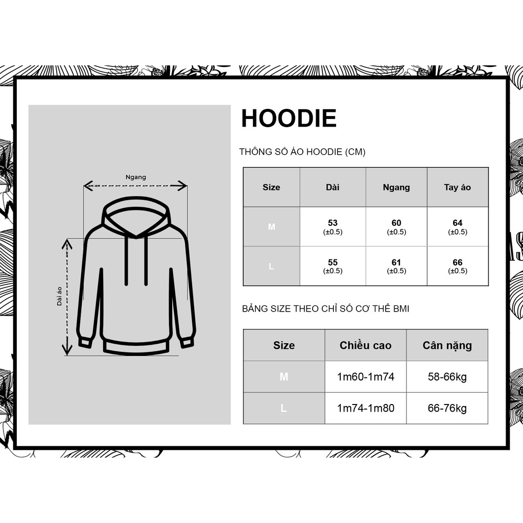 Áo hoodie unisex cách điệu đường nhún - V VICOLAS "NHÚN" HOODIE