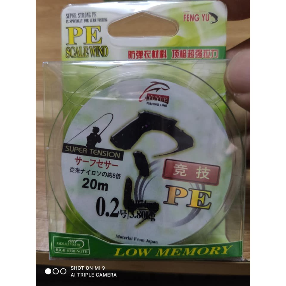 Cước dù Pe siêu chắc