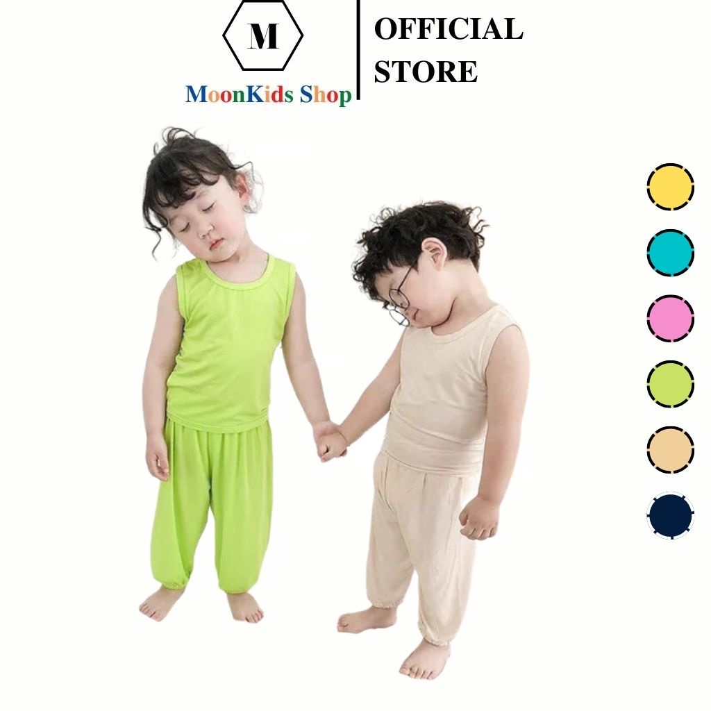 Bộ AliBaBa Cho Bé💖100% THUN LẠNH💖co giãn 4 chiều thấm hút mồ hôi cực tốt,dành cho bé trai bé gái từ 6-20k