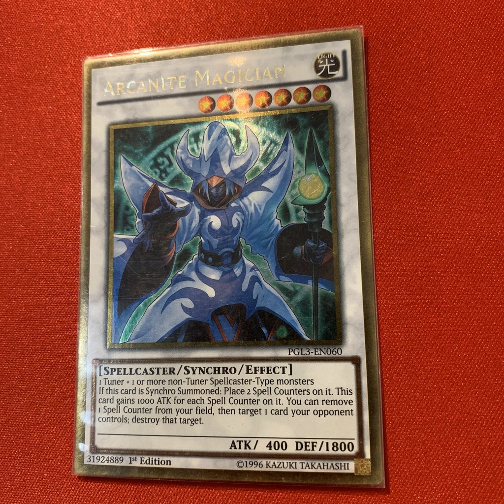 EN]Thẻ Bài Yugioh Chính Hãng] Arcanite Magician