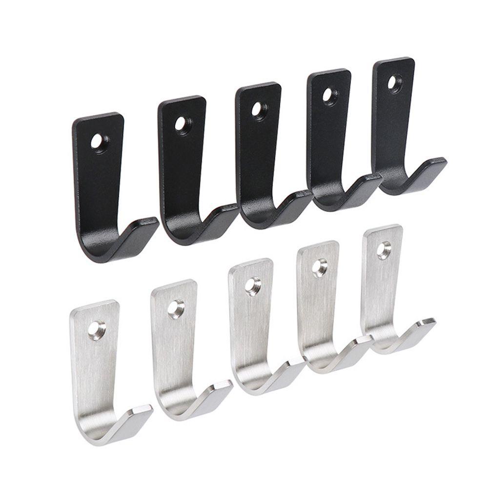 Set 3 Móc Treo Đồ Gắn Tường Đa Năng Bằng Thép Không Gỉ 304 Thiết Kế Đơn Giản Hiện Đại