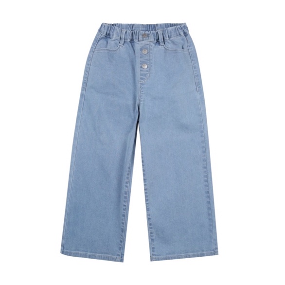 Quần jean bò ống rộng bé gái TOP 10