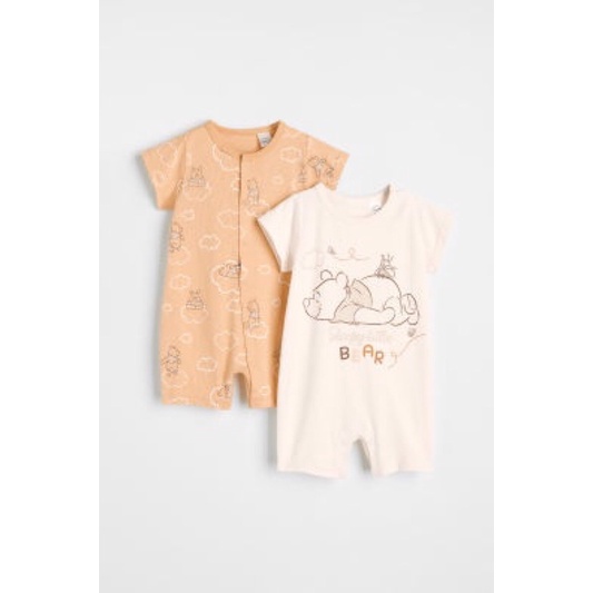 Set 2 body đùi cotton hoạt hình vợt sale
