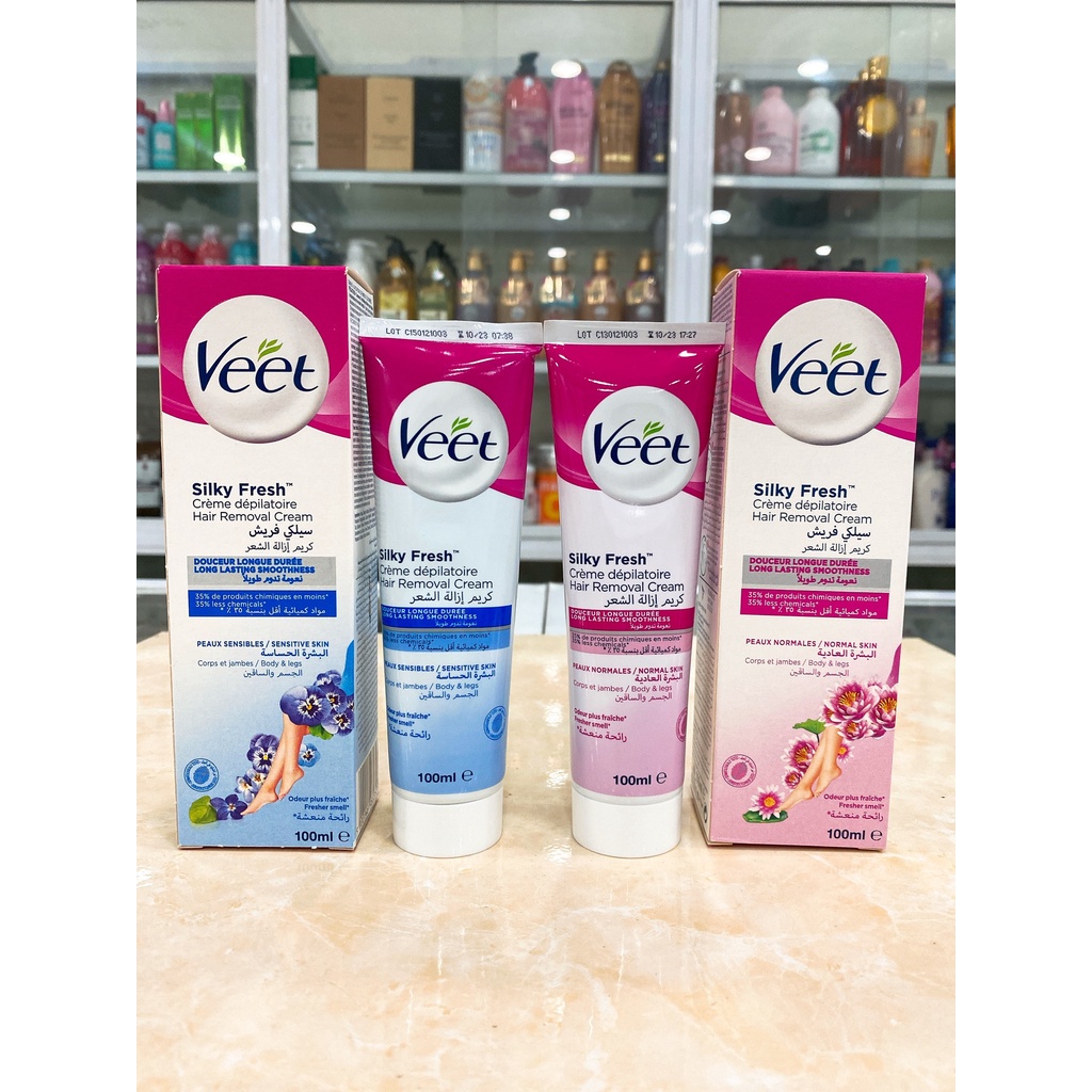 (100ml) Kem tẩy lông VEET xách tay Pháp đủ loại