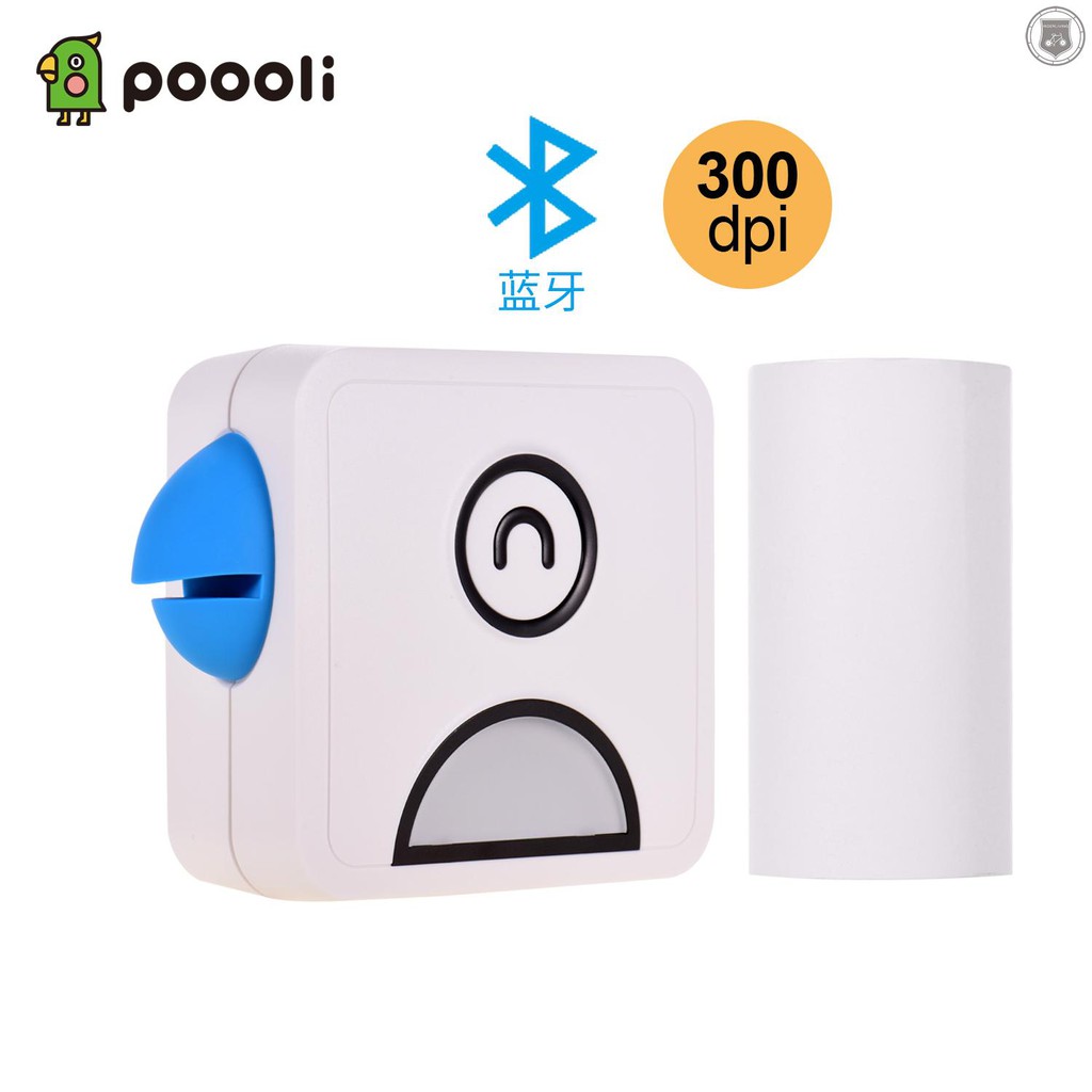 Máy In Nhiệt Không Dây Bỏ Túi 58mm 300dpi Kèm 1 Cuộn Giấy In Tiện Dụng | BigBuy360 - bigbuy360.vn